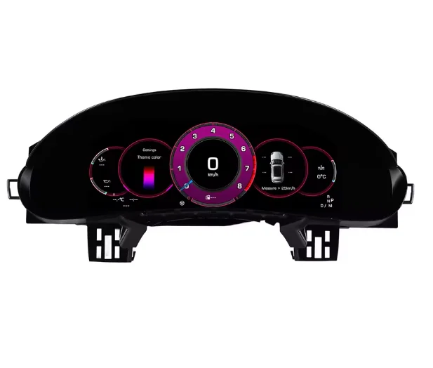 12.3 Inch Digital Instrument Cluster Cayenne 955 957 2002-2009 LCD Virtual Cockpit Dashboard Display
12.3 Inch Digital Instrument Cluster Cayenne 955 957 2002-2009 LCD Virtual Cockpit Dashboard Display