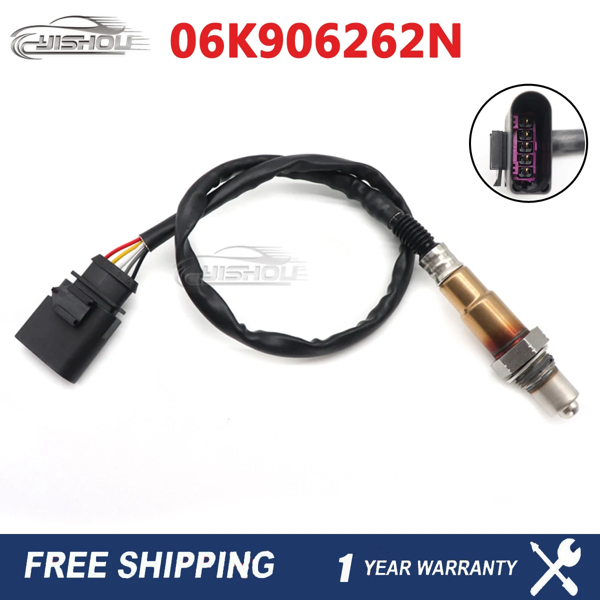 06K906262N Upstream O2 Oxygen Lambda Sensor for Audi A8 Quattro S6 S7 S8 RS7 4.0 Volkswagen Beetle Jetta Passat Vento Fusca 1.8
06K906262N Upstream O2 Oxygen Lambda Sensor for Audi A8 Quattro S6 S7 S8 RS7 4.0 Volkswagen Beetle Jetta Passat Vento Fusca 1.8