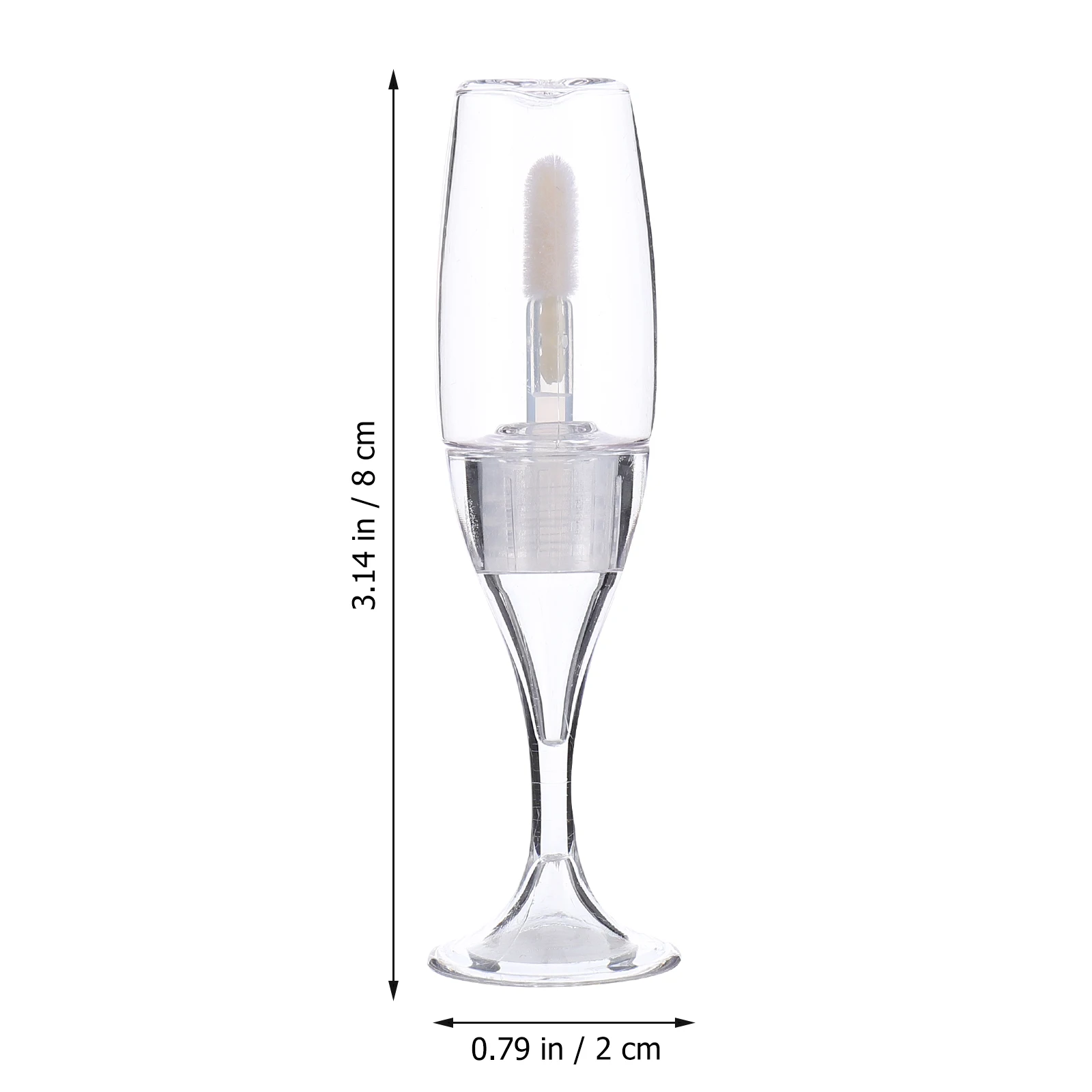 8pcs Mini Glass Shaped Lip Gloss Tubes Plastic Containers Refillable Bottles Travel Size Vials For Lip Balm
8pcs Mini Glass Shaped Lip Gloss Tubes Plastic Containers Refillable Bottles Travel Size Vials For Lip Balm