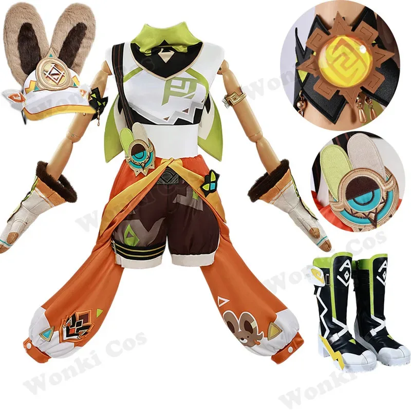 Impact Uthabiti Kachina Cosplay Costume Shoes Boots for Women Role Play Party Outfits with Tail
Impact Uthabiti Kachina Cosplay Costume Shoes Boots for Women Role Play Party Outfits with Tail