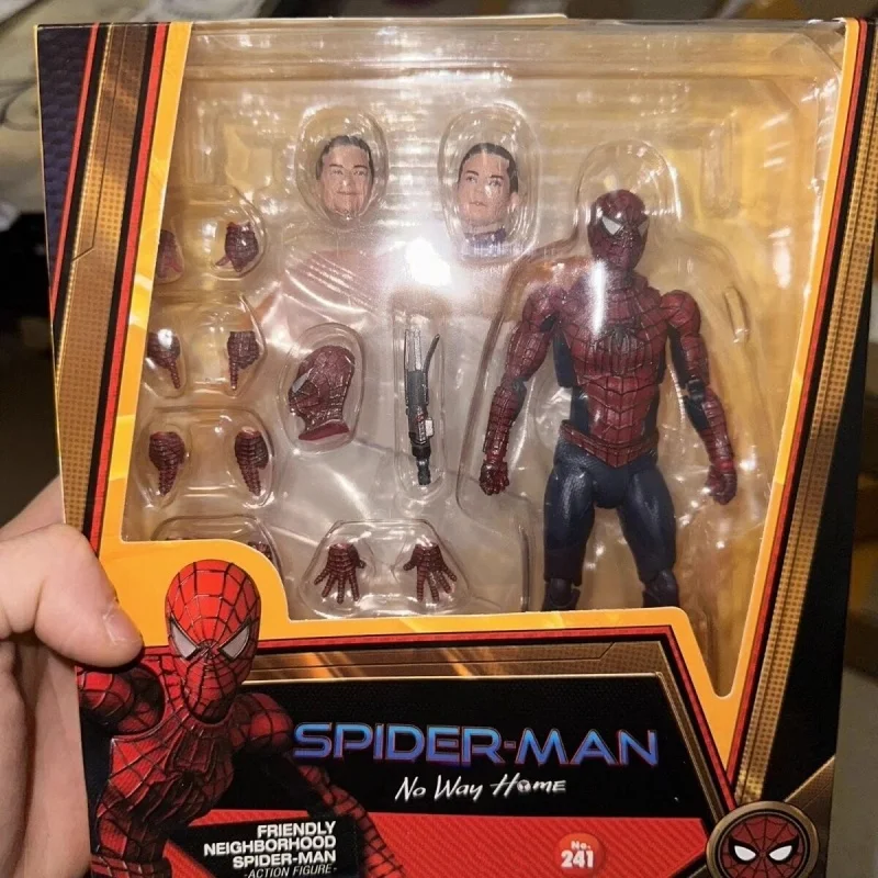 Mafex No.241 Spider Man No Way Home Series Action Figure Model Trend Toys Spider Man Model Collectible Desktop Ornament Gift
Mafex No.241 Spider Man No Way Home Series Action Figure Model Trend Toys Spider Man Model Collectible Desktop Ornament Gift