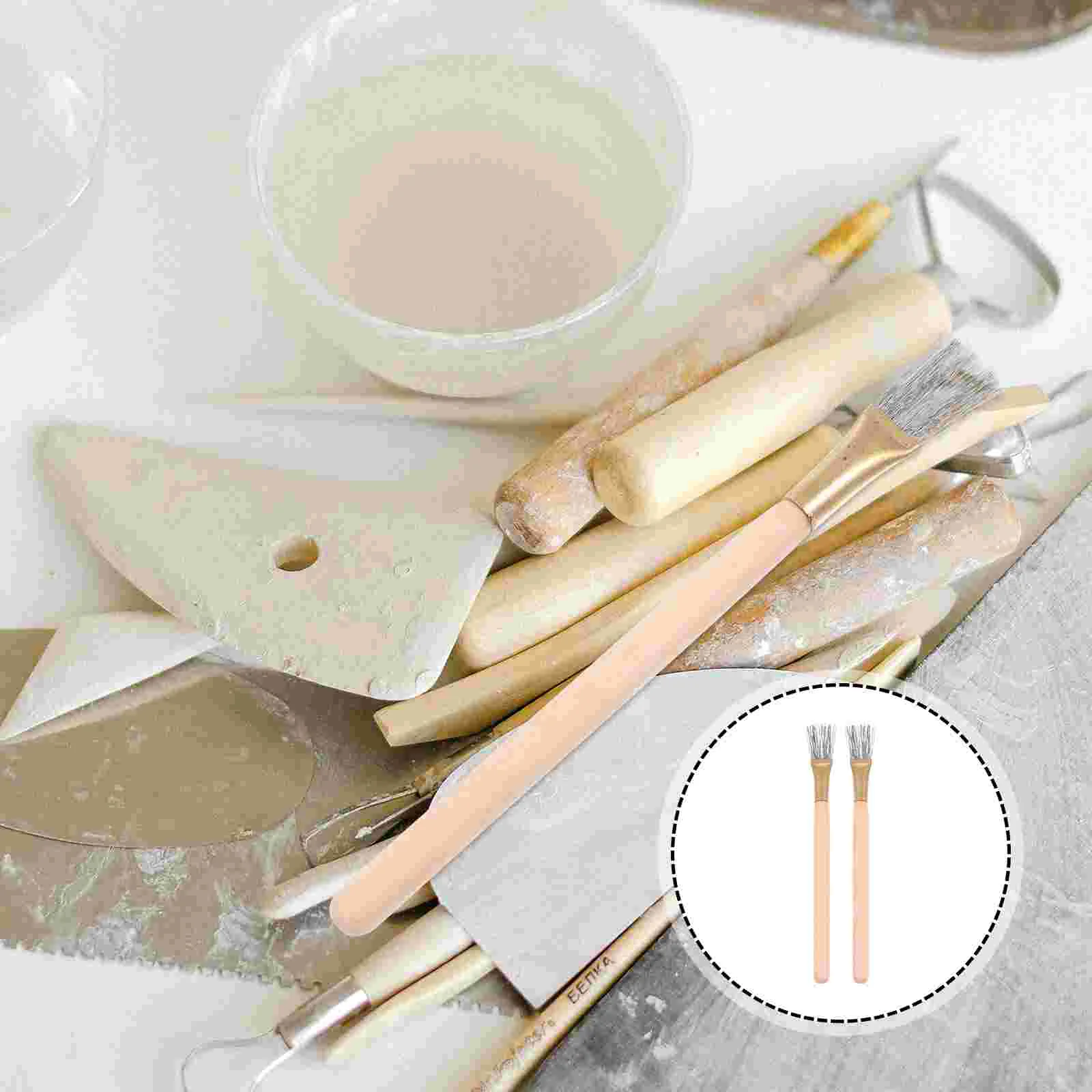 2 Pcs Double Ended Pottery Carving Tools Texture Steel Brush Clay Manual Modeling Wire
2 Pcs Double Ended Pottery Carving Tools Texture Steel Brush Clay Manual Modeling Wire
