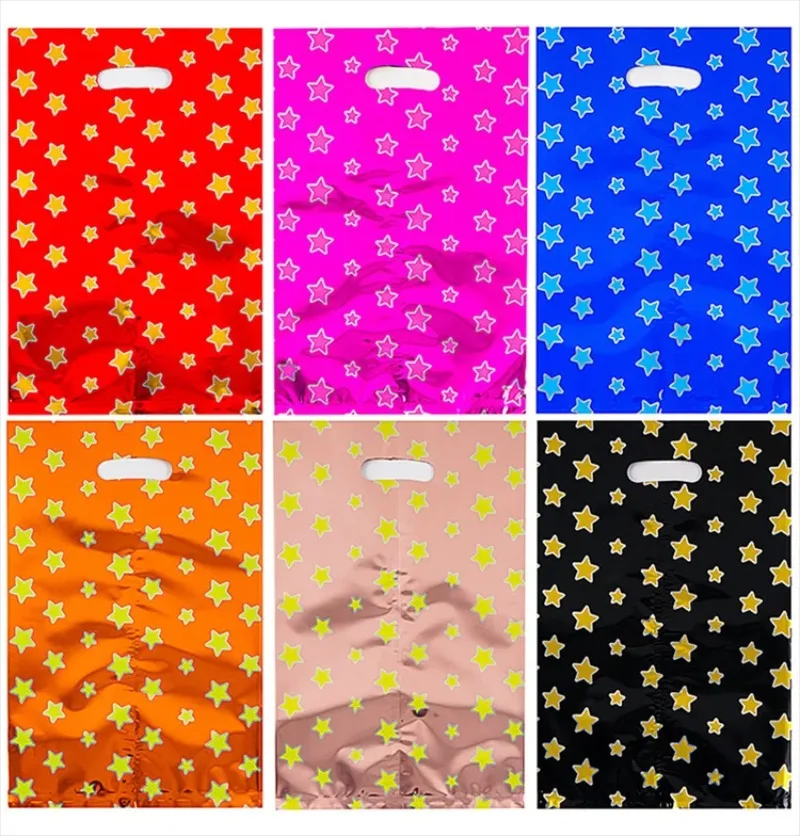 10/50/100PCS Christmas Star Handle Gift Bags - Party Favor Treat Pouches for Candy, Snacks, Wedding Favors & Holiday Packaging
10/50/100PCS Christmas Star Handle Gift Bags - Party Favor Treat Pouches for Candy, Snacks, Wedding Favors & Holiday Packaging