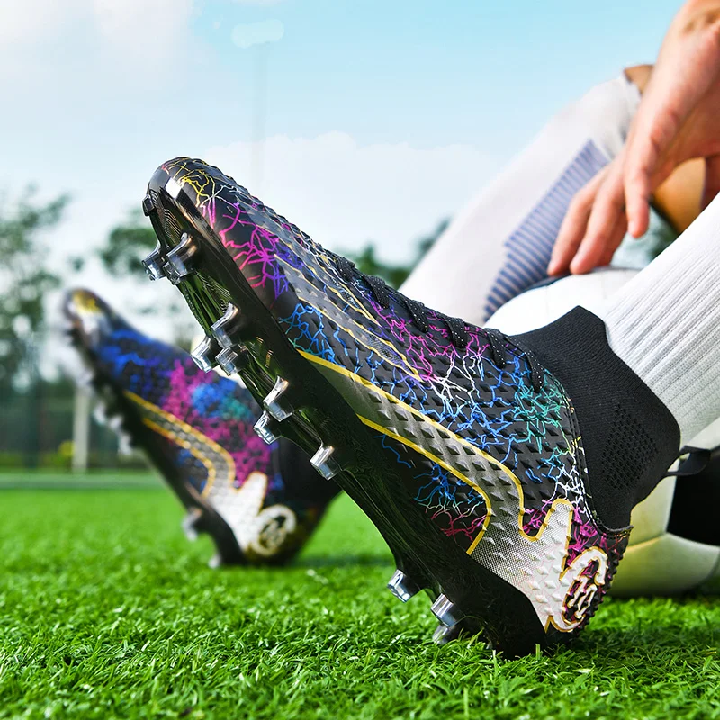 Original Men Soccer Shoes AG/TF Children Football Shoes Youth Football Boots Comfortable Athletic Training Cleat
Original Men Soccer Shoes AG/TF Children Football Shoes Youth Football Boots Comfortable Athletic Training Cleat