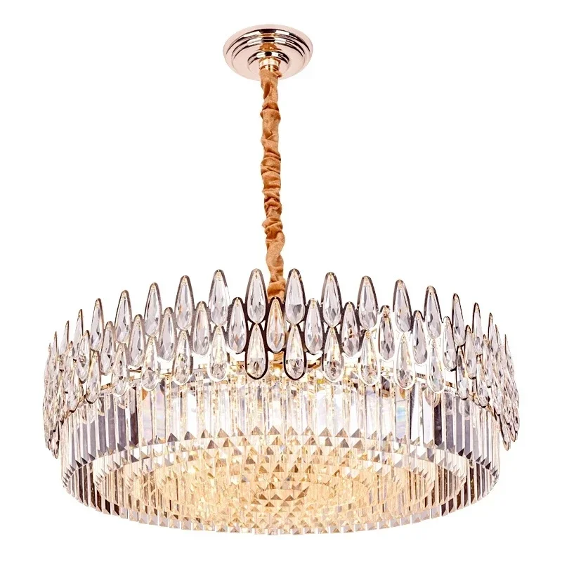 New Nordic Water Drop Crystal Chandelier For Living Room Bedroom Villa Wrought Iron Pendant Lamp Home Decoration Accessories
New Nordic Water Drop Crystal Chandelier For Living Room Bedroom Villa Wrought Iron Pendant Lamp Home Decoration Accessories