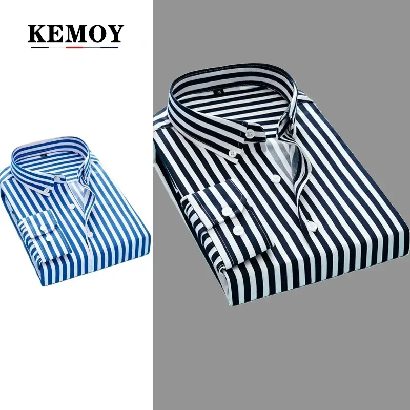 Long Sleeves Shirts Man Check Shirt a Fashion Elegant Mens Shirts Stripe Pattern High Quality Luxury Men's Clothing Button Up
Long Sleeves Shirts Man Check Shirt a Fashion Elegant Mens Shirts Stripe Pattern High Quality Luxury Men's Clothing Button Up