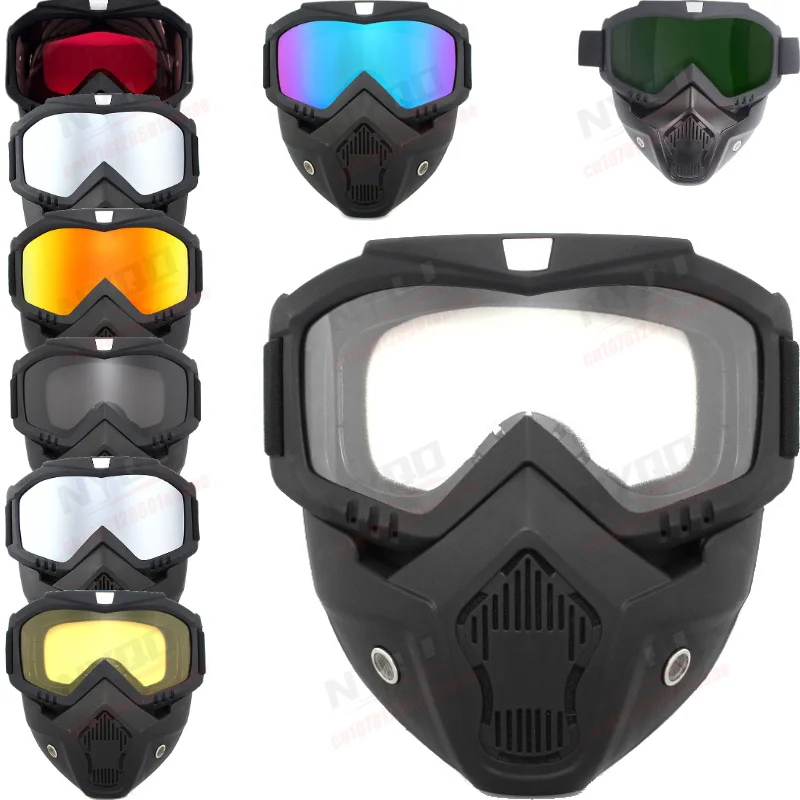 Outdoor Windproof Goggle Mask, Motorcycle Dustproof Sandproof Eye Protection, Off Road Riding Ski Tactical Face Shield
Outdoor Windproof Goggle Mask, Motorcycle Dustproof Sandproof Eye Protection, Off Road Riding Ski Tactical Face Shield