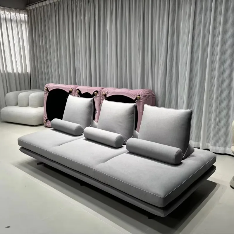 Light luxury simple backless modular combination sofa set stainless steel legs modern straight row fabric living room sofa
Light luxury simple backless modular combination sofa set stainless steel legs modern straight row fabric living room sofa