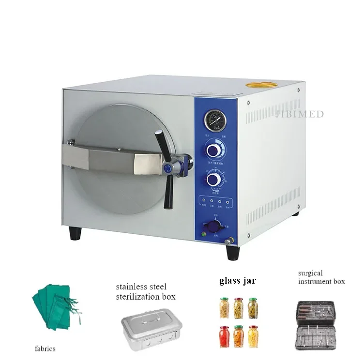 Steam Sterilizer desktop food sterilizers 20/24L esterilizador instrumental
Steam Sterilizer desktop food sterilizers 20/24L esterilizador instrumental