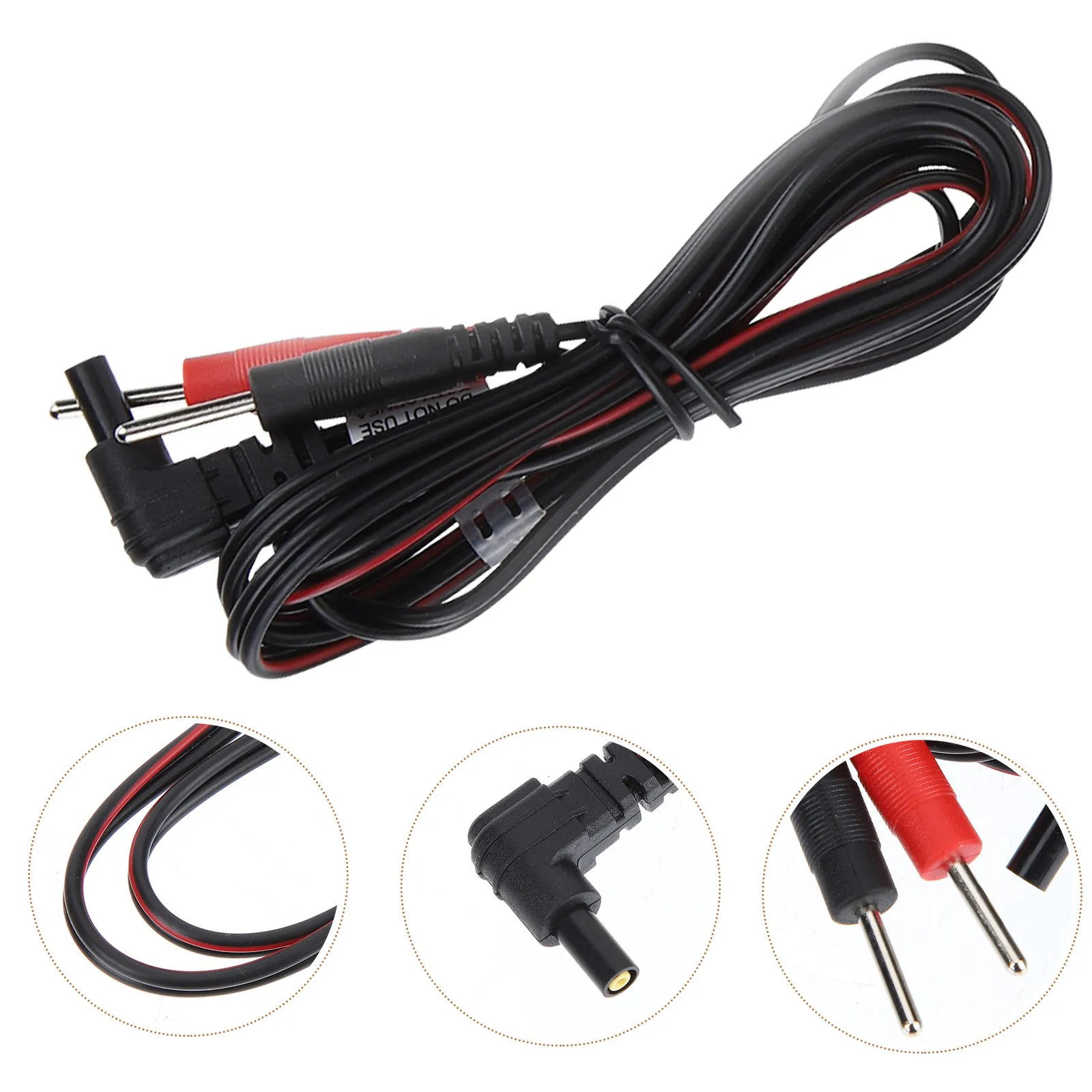 4Pcs Electrode Lead Wire PVC Copper Connect Cable for Therapy Devices 2Mm Pin Connector Replacement Lead Cords for Massage
4Pcs Electrode Lead Wire PVC Copper Connect Cable for Therapy Devices 2Mm Pin Connector Replacement Lead Cords for Massage