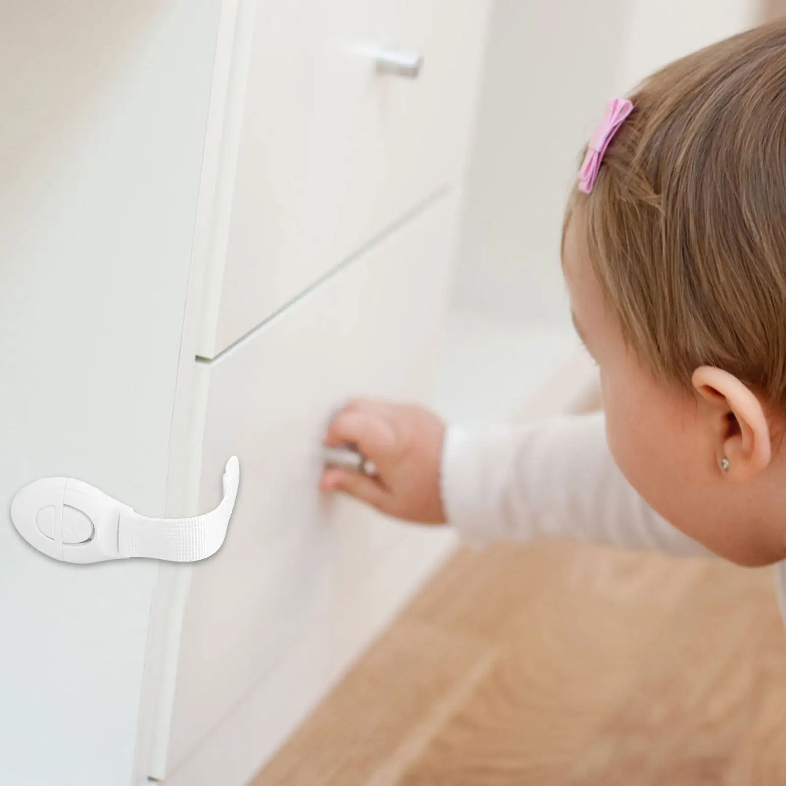10Pcs Child Safety Cabinet Locks Adhesive Flexible Durable for Baby Proofing Drawers Doors Refrigerator Window Safety Latch
10Pcs Child Safety Cabinet Locks Adhesive Flexible Durable for Baby Proofing Drawers Doors Refrigerator Window Safety Latch