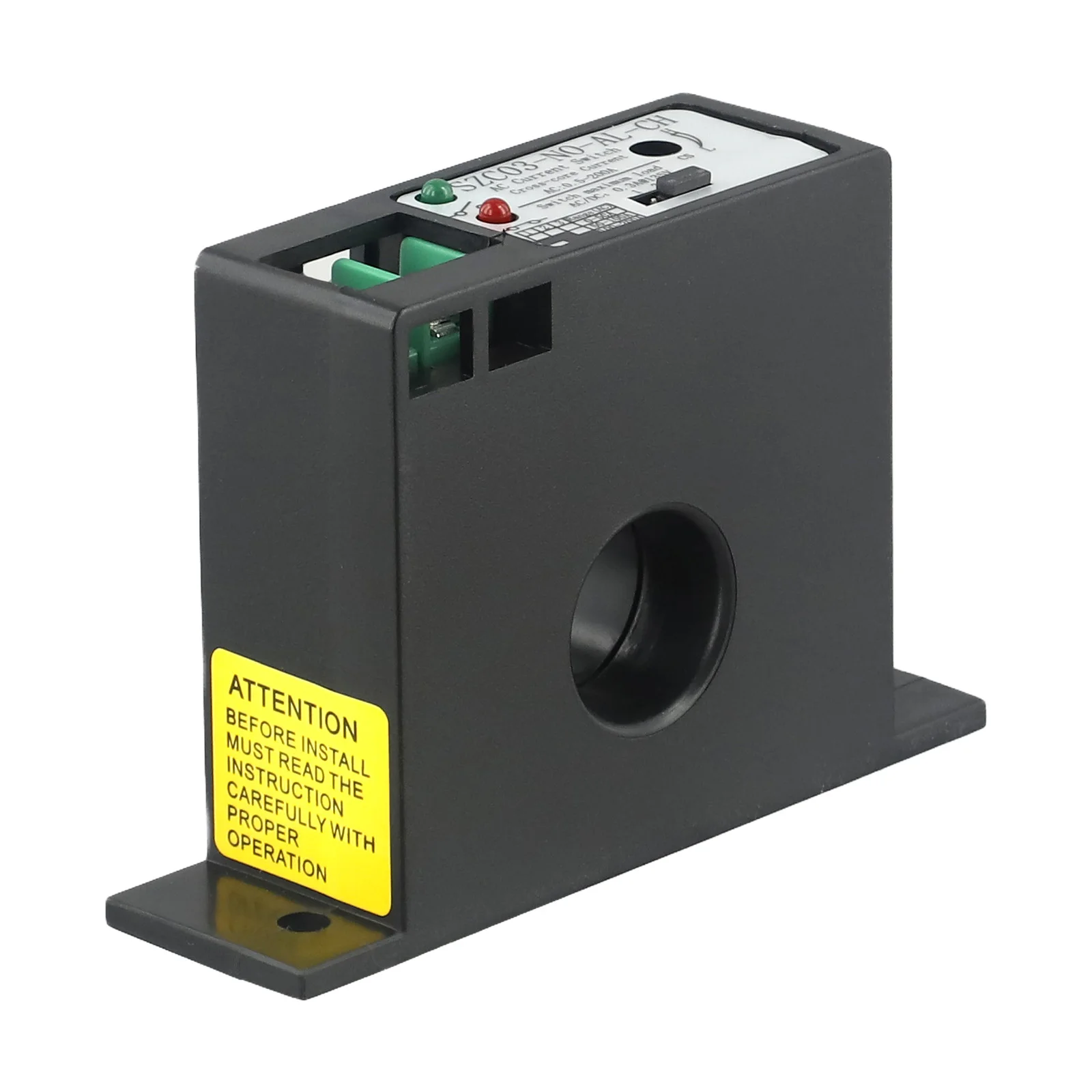 1pcs ABS Normally Open Current Sensing Switch Adjustable AC 0.5-200A SZC03-No AL-CH Tools Black 62*90*25.5mm
1pcs ABS Normally Open Current Sensing Switch Adjustable AC 0.5-200A SZC03-No AL-CH Tools Black 62*90*25.5mm