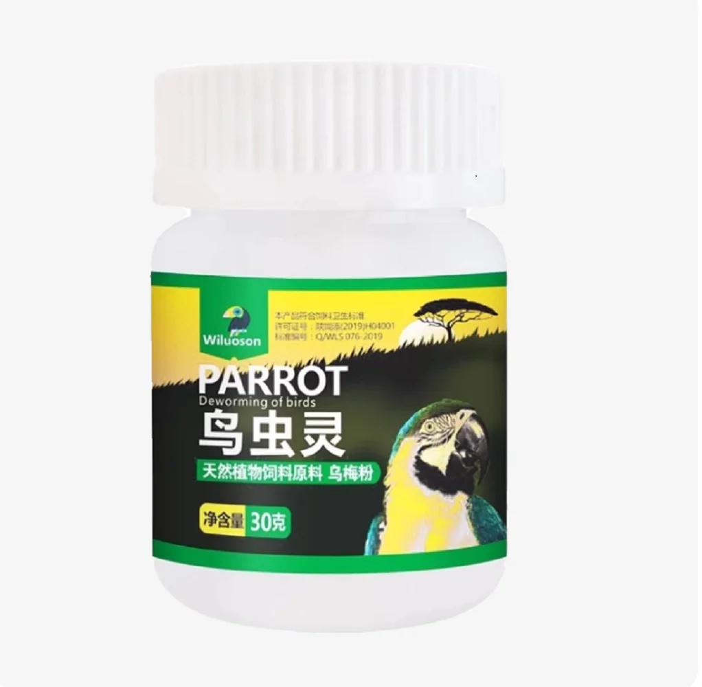 Bird Parasite Treatment — Suitable for Parrots, Indian Ringnecks, Monk Parakeets, Cockatiels, Lovebirds, and Budgerigars 30G
Bird Parasite Treatment — Suitable for Parrots, Indian Ringnecks, Monk Parakeets, Cockatiels, Lovebirds, and Budgerigars 30G