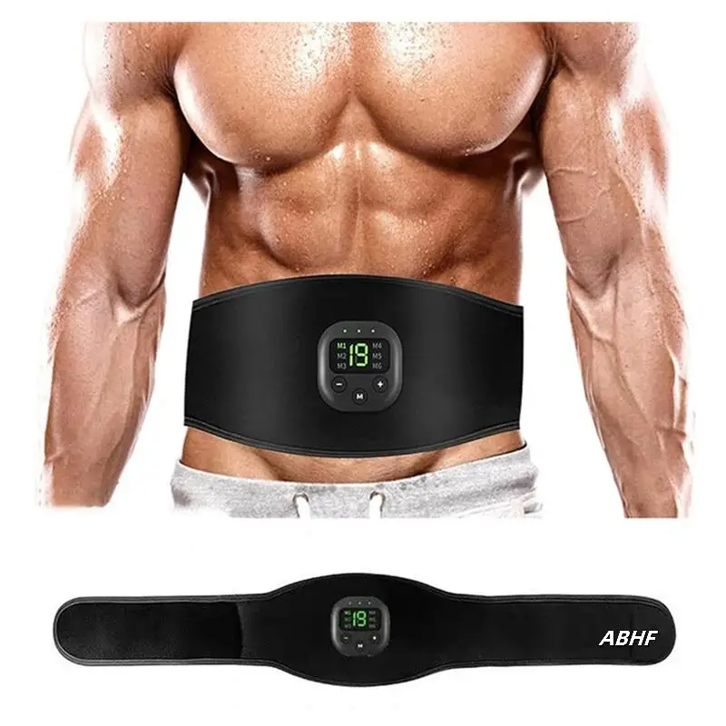 EMS Electric ABS Abdominal Belt Smart Body Massager Lazy Muscle Training Fitness Massage Belts Equipment Black For Home Gym
EMS Electric ABS Abdominal Belt Smart Body Massager Lazy Muscle Training Fitness Massage Belts Equipment Black For Home Gym