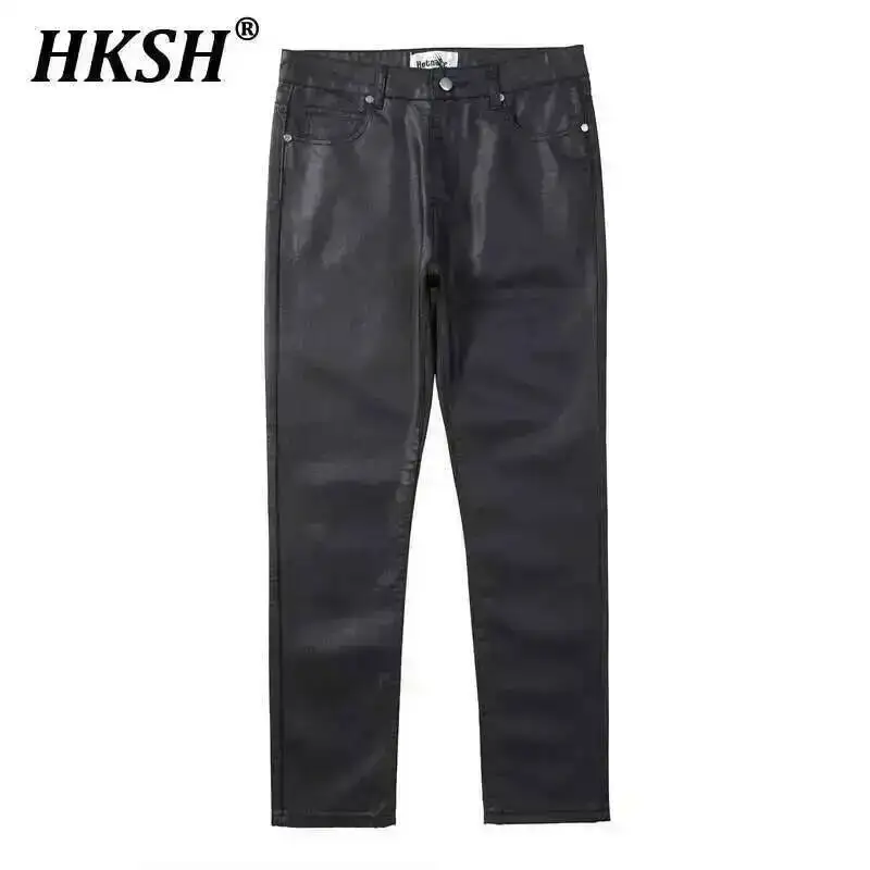 HKSH Spring New Men's Tide Niche Design Chic High Street Trendy Wax Casual Denim Pants Dark Fashion Straight Casual Jeans HK0542
HKSH Spring New Men's Tide Niche Design Chic High Street Trendy Wax Casual Denim Pants Dark Fashion Straight Casual Jeans HK0542