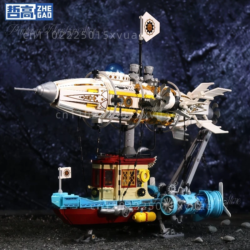 ZHE GAO Building Blocks Cyberpunk Mechanical Airships Educational Toys Assembling Desktop Decorations for Boys Christmas Gifts
ZHE GAO Building Blocks Cyberpunk Mechanical Airships Educational Toys Assembling Desktop Decorations for Boys Christmas Gifts