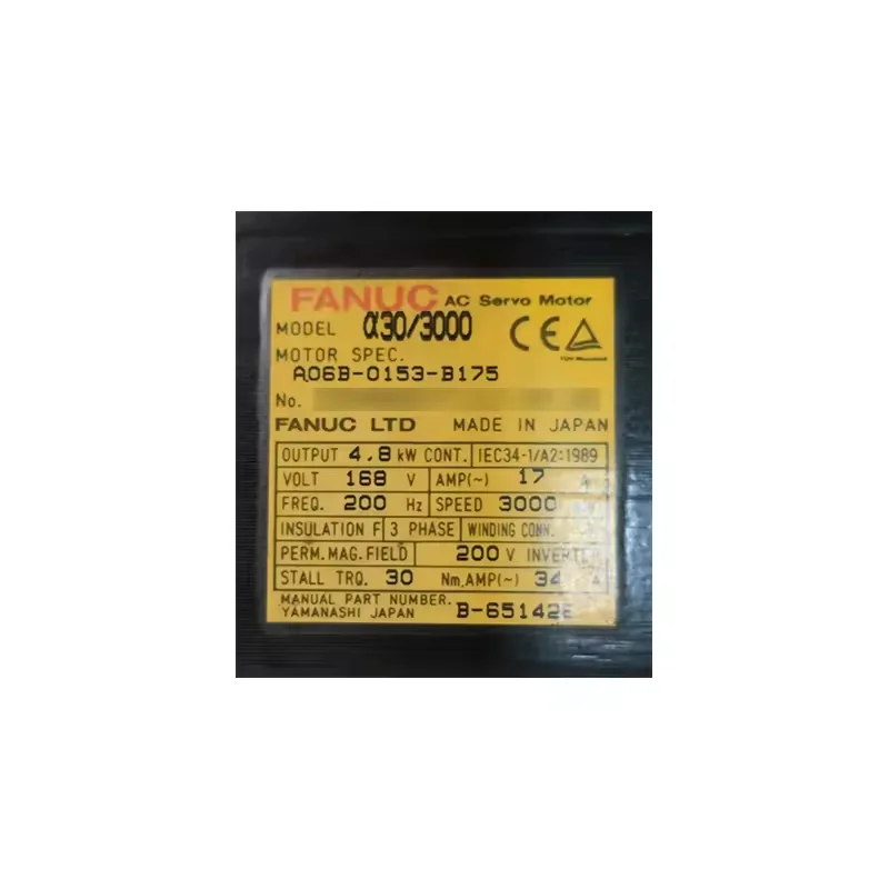 Товар прошел проверку на рабочем серводвигателе Fanuc Ok A06B 0153 B175
Товар прошел проверку на рабочем серводвигателе Fanuc Ok A06B 0153 B175