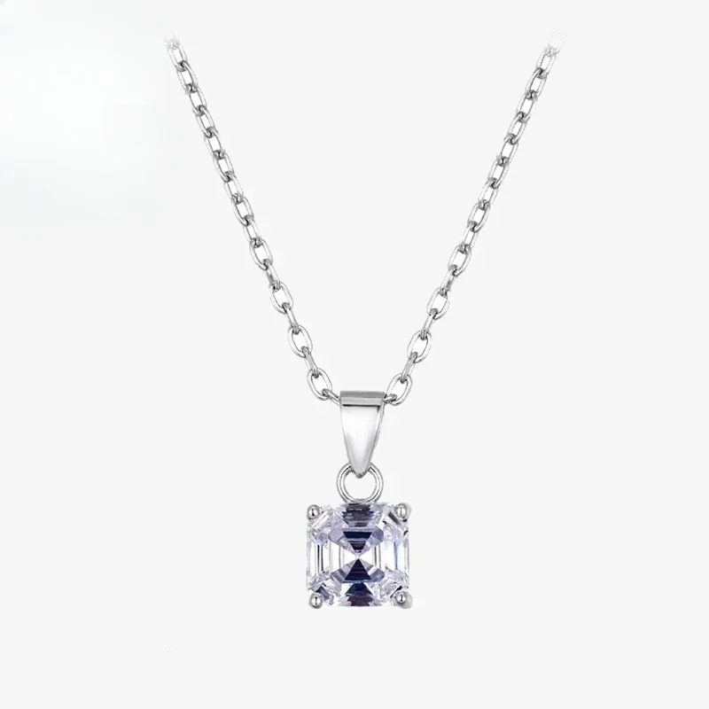 ZCD Solid Silver S925 Geometric Diamond Studded Necklace for Women, Versatile Collarbone Chain, High-end Korean Style Accessory
ZCD Solid Silver S925 Geometric Diamond Studded Necklace for Women, Versatile Collarbone Chain, High-end Korean Style Accessory