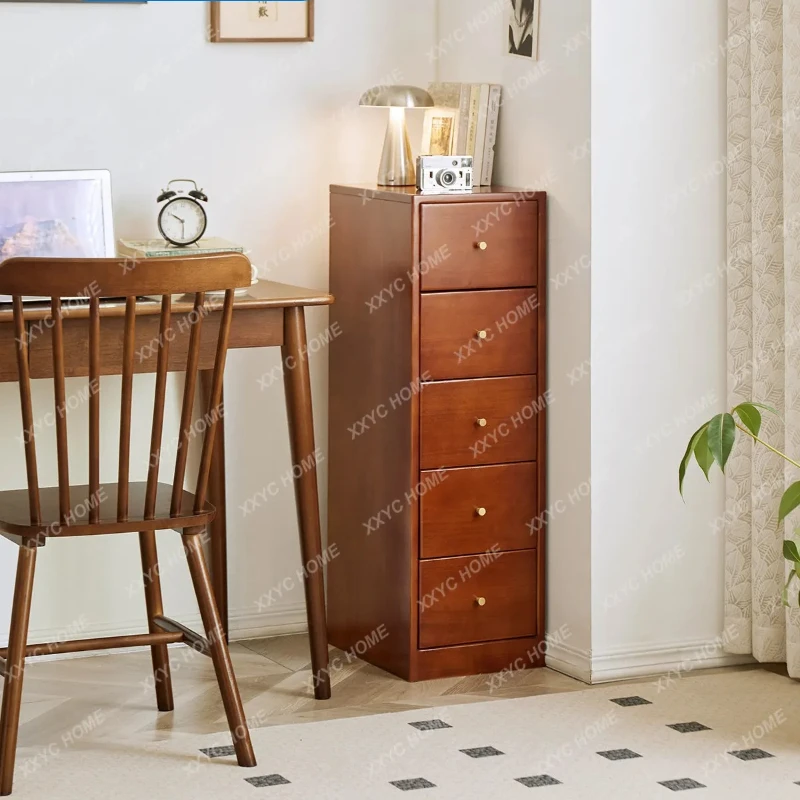 X-S solid wood crevice cabinet walnut color living room drawer cabinet ultra-narrow chest of drawers HG
X-S solid wood crevice cabinet walnut color living room drawer cabinet ultra-narrow chest of drawers HG
