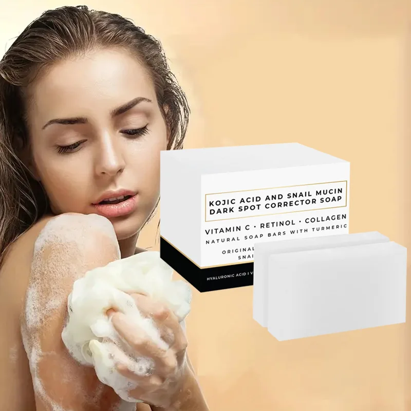 100g Kojic Acid Snail Protein Handmade Soap Cleaning Bath Soap Face Soap
100g Kojic Acid Snail Protein Handmade Soap Cleaning Bath Soap Face Soap