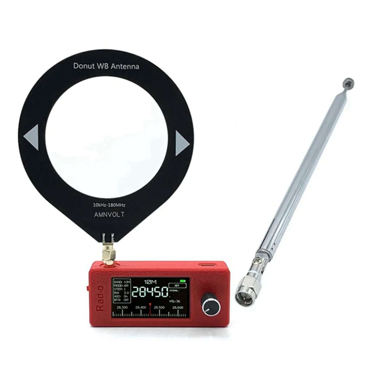 A03R SI4732 Портативное радио 0,5-108 МГц LSB USB AM FM FM/AM-радио с антенной 10 кГц-180 МГц Вседиапазонный радиоприемник
A03R SI4732 Портативное радио 0,5-108 МГц LSB USB AM FM FM/AM-радио с антенной 10 кГц-180 МГц Вседиапазонный радиоприемник