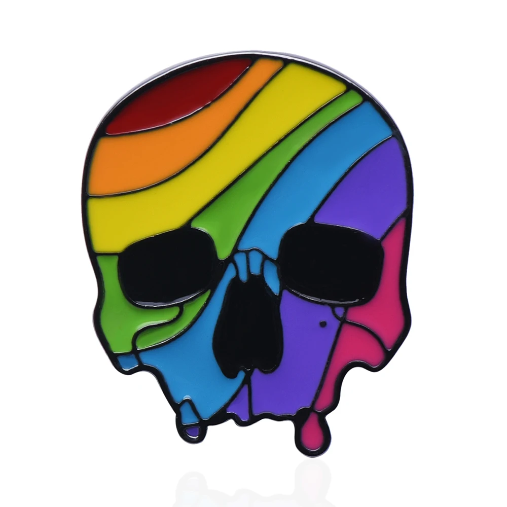 Creative Colorful Skull Enamel Brooch Medical Skeleton Pin Lapel Jacket Accessories Jewelry Badge Personalized Gift
Creative Colorful Skull Enamel Brooch Medical Skeleton Pin Lapel Jacket Accessories Jewelry Badge Personalized Gift
