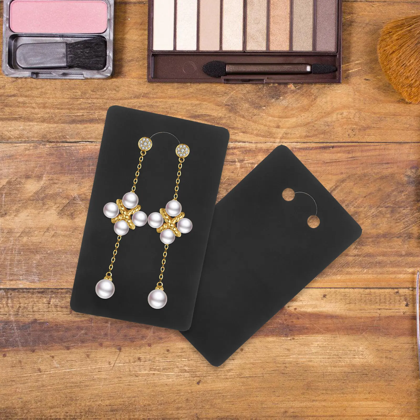 1Set Jewelry Display Cards with Self-Sealing Bags Keychain Necklace Earring Holder Cardboard Showcase for Small Business Craft
1Set Jewelry Display Cards with Self-Sealing Bags Keychain Necklace Earring Holder Cardboard Showcase for Small Business Craft