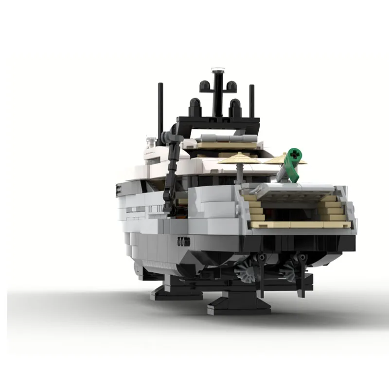 MOC-204552 Luxury Yacht Building Blocks Custom Design Model Display, 1217 Pieces Children's Birthday Christmas New Year Toy Gift
MOC-204552 Luxury Yacht Building Blocks Custom Design Model Display, 1217 Pieces Children's Birthday Christmas New Year Toy Gift