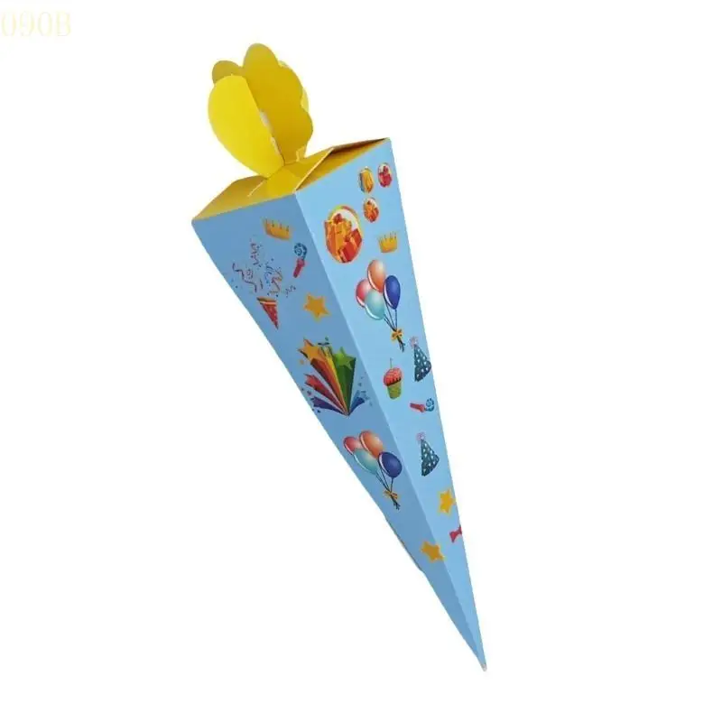 090B Set Of 50 Paper Cones for Birthday Parties Craft Paper Treat Boxes for Candy Small Gift Craft Cone Packing Box
090B Set Of 50 Paper Cones for Birthday Parties Craft Paper Treat Boxes for Candy Small Gift Craft Cone Packing Box