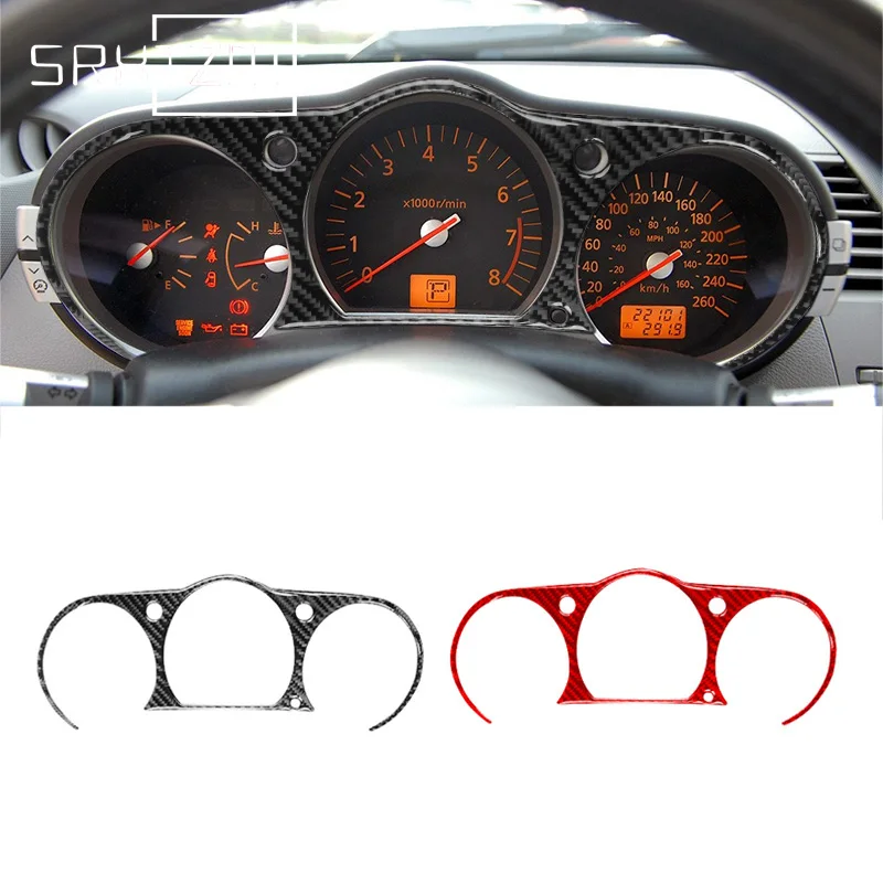 Спидометр для NISSAN 350Z Z33 2003-2009, рамка из углеродного волокна, автомобильные аксессуары, наклейки
Спидометр для NISSAN 350Z Z33 2003-2009, рамка из углеродного волокна, автомобильные аксессуары, наклейки