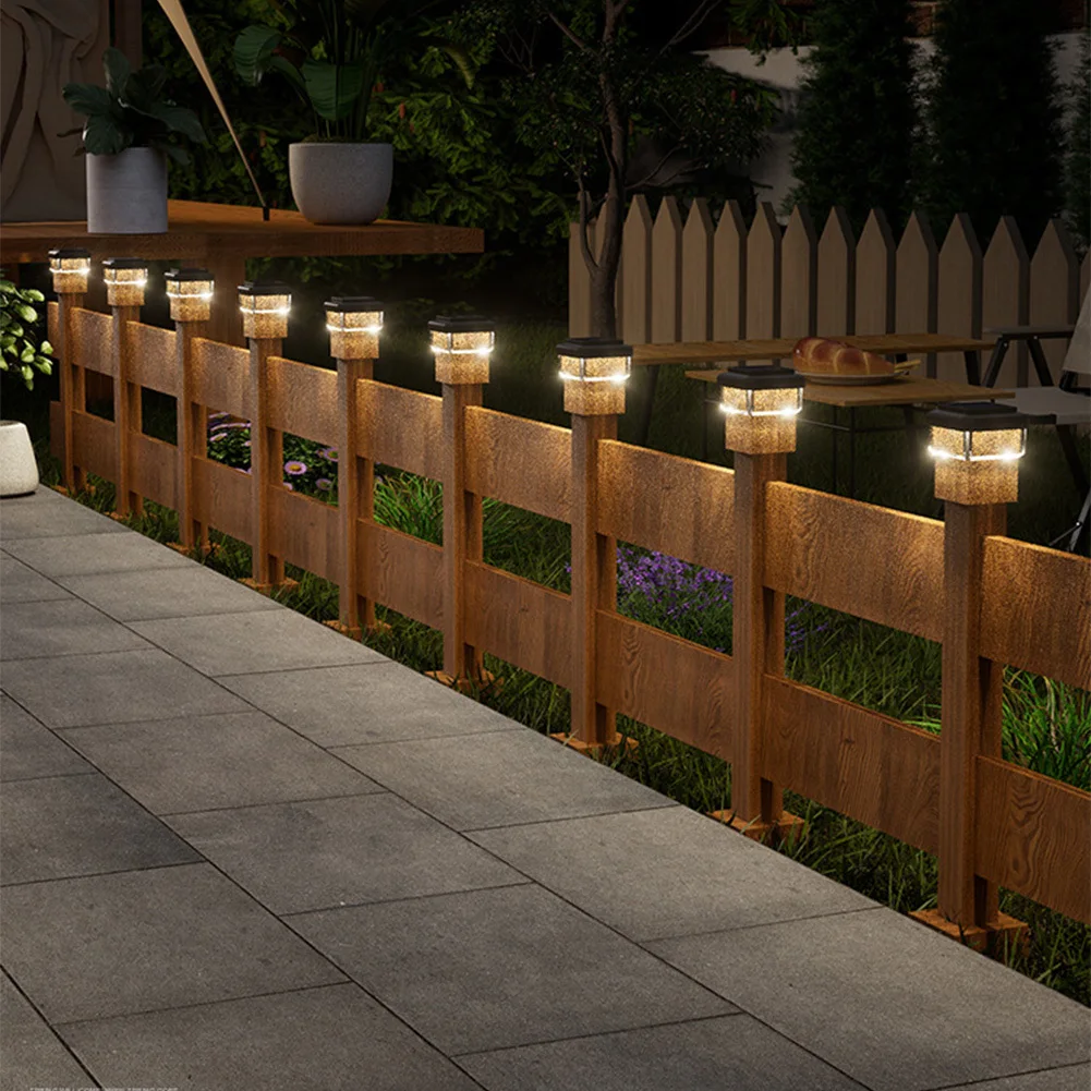 Solar Fence Light LED Fence Lighting Fence Solar Lights Outdoor Rainproof Solar Lights Courtyard Villa Pillar Light Garden Decor
Solar Fence Light LED Fence Lighting Fence Solar Lights Outdoor Rainproof Solar Lights Courtyard Villa Pillar Light Garden Decor