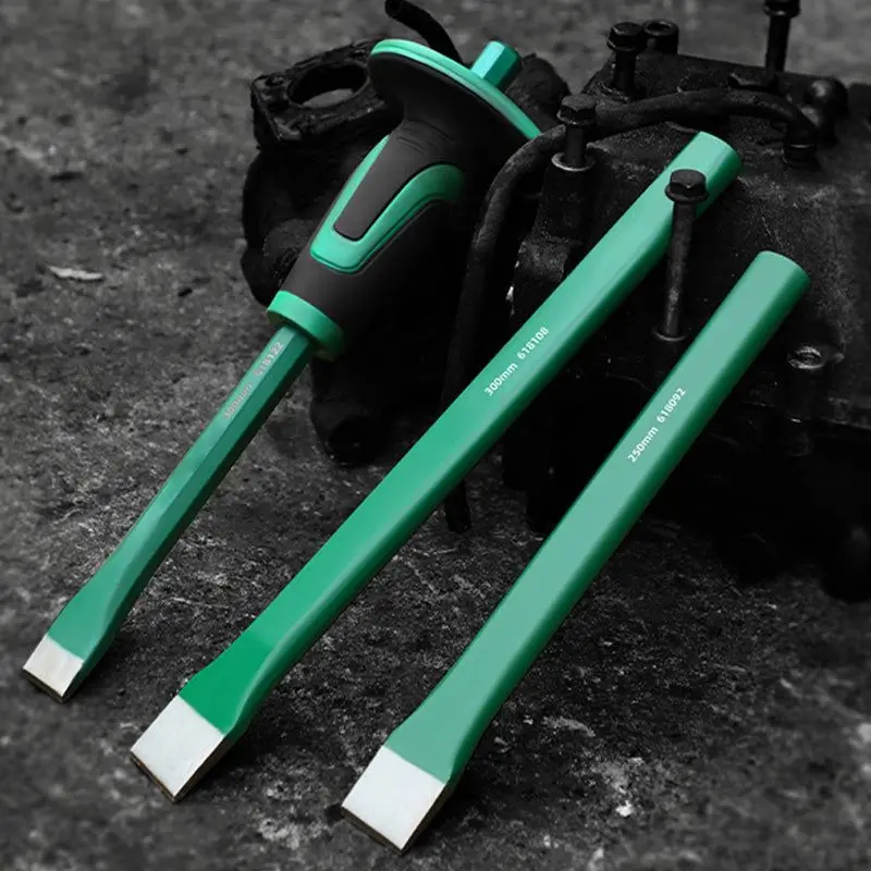 6Pcs Professional Chrome Vanadium Steel Chisel Round Head Center Punch High Hardness Metal Stone Flat Chisels Hand Tool Set
6Pcs Professional Chrome Vanadium Steel Chisel Round Head Center Punch High Hardness Metal Stone Flat Chisels Hand Tool Set