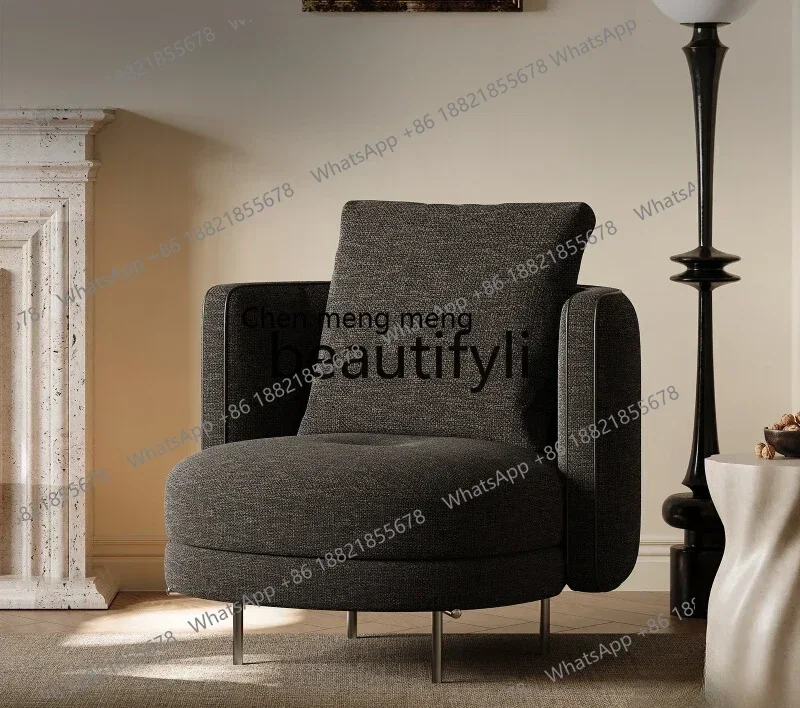 Italian minimalist sofa chair living room designer leather balcony light luxury leisure chairE5556
Italian minimalist sofa chair living room designer leather balcony light luxury leisure chairE5556