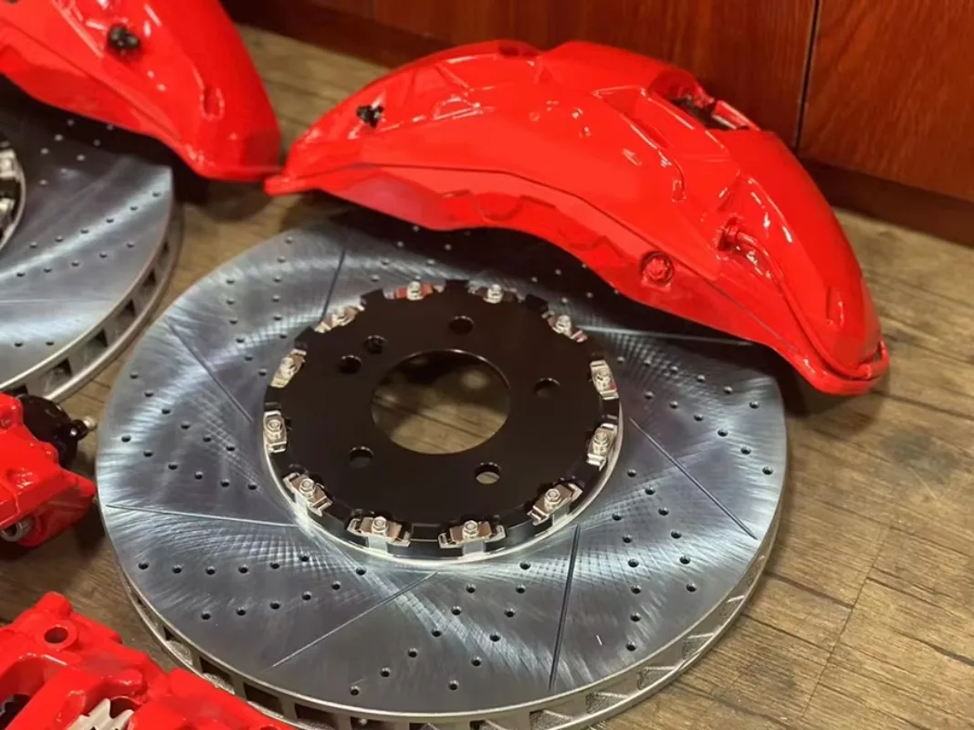 Factory Wholesale Red Car Brake System 10 Piston Brake Calipers 440mm / 4 4piston Calipers 400mm Big Brake Kit for RS6 RS
Factory Wholesale Red Car Brake System 10 Piston Brake Calipers 440mm / 4 4piston Calipers 400mm Big Brake Kit for RS6 RS
