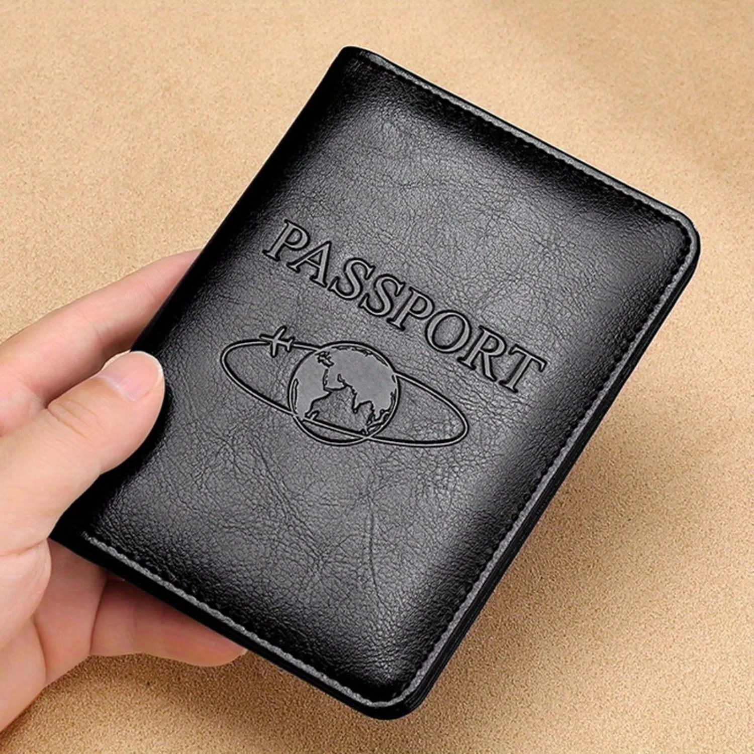 Premium Two-Layer Cowhide Leather Passport Bag - Anti-Theft, Lightweight, Multi-Functional Travel Clip - for Vacation & Tr
Premium Two-Layer Cowhide Leather Passport Bag - Anti-Theft, Lightweight, Multi-Functional Travel Clip - for Vacation & Tr