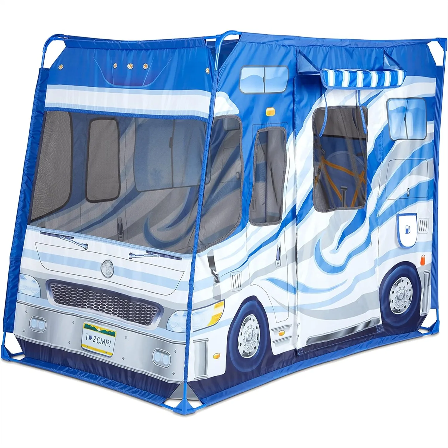 Let’s Explore Camper Tent Play Set 47x31x39 Inch Kids Pretend Camping Toy with Activity Booklet and Map
Let’s Explore Camper Tent Play Set 47x31x39 Inch Kids Pretend Camping Toy with Activity Booklet and Map