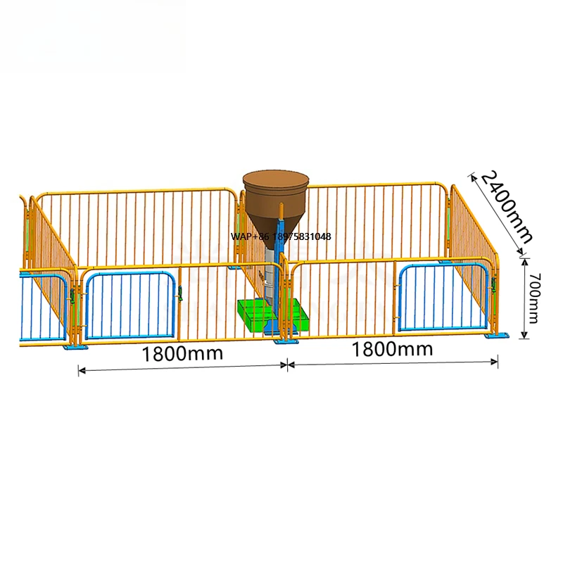 Professional Farming Equipment Pig Fattening Pen Durable Pig Fatten Cage Pig Fattening Crate Hot Dipped Galvanized
Professional Farming Equipment Pig Fattening Pen Durable Pig Fatten Cage Pig Fattening Crate Hot Dipped Galvanized