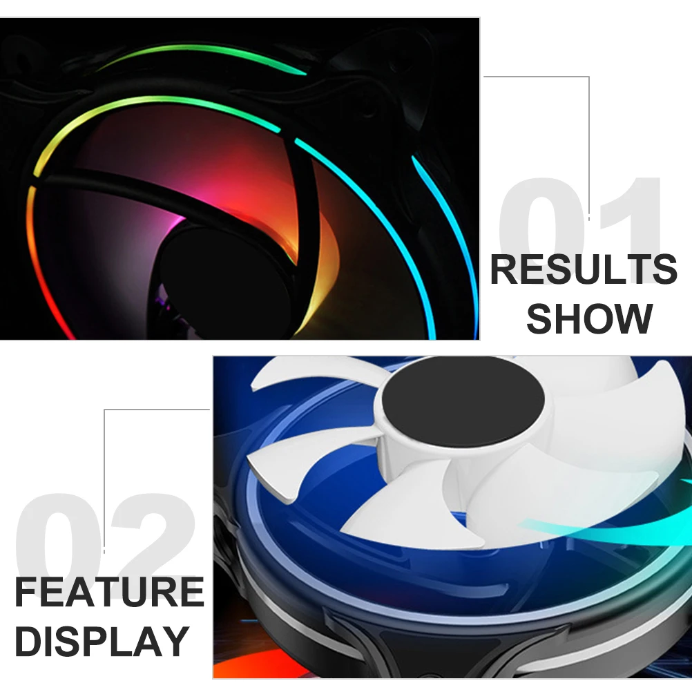 12cm ARGB Fan 7 Blade Scimitar Rapid Cooling Computer Case Silicone Damping Pads Stable Operation Low Noise Rings
12cm ARGB Fan 7 Blade Scimitar Rapid Cooling Computer Case Silicone Damping Pads Stable Operation Low Noise Rings