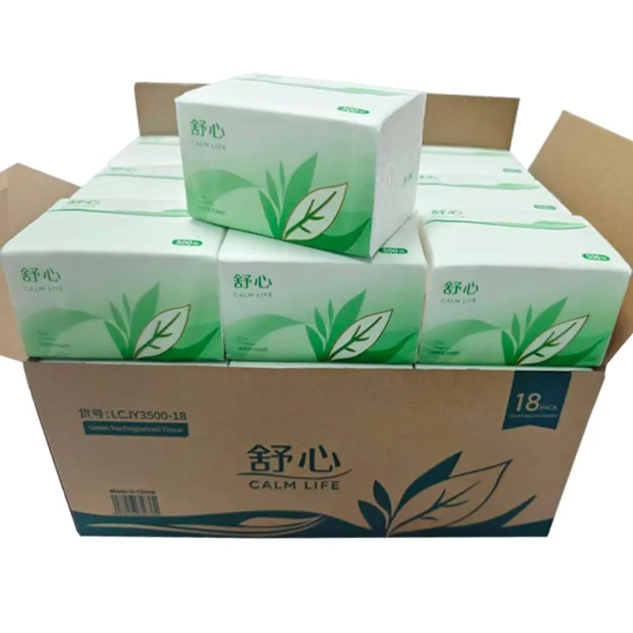 Ultra-Thick Facial Tissues 9000 Sheets 5-Ply 1800 Draws Green Tea Scented Small Soft Pack Paper Tissue Travel Size for Car and
Ultra-Thick Facial Tissues 9000 Sheets 5-Ply 1800 Draws Green Tea Scented Small Soft Pack Paper Tissue Travel Size for Car and