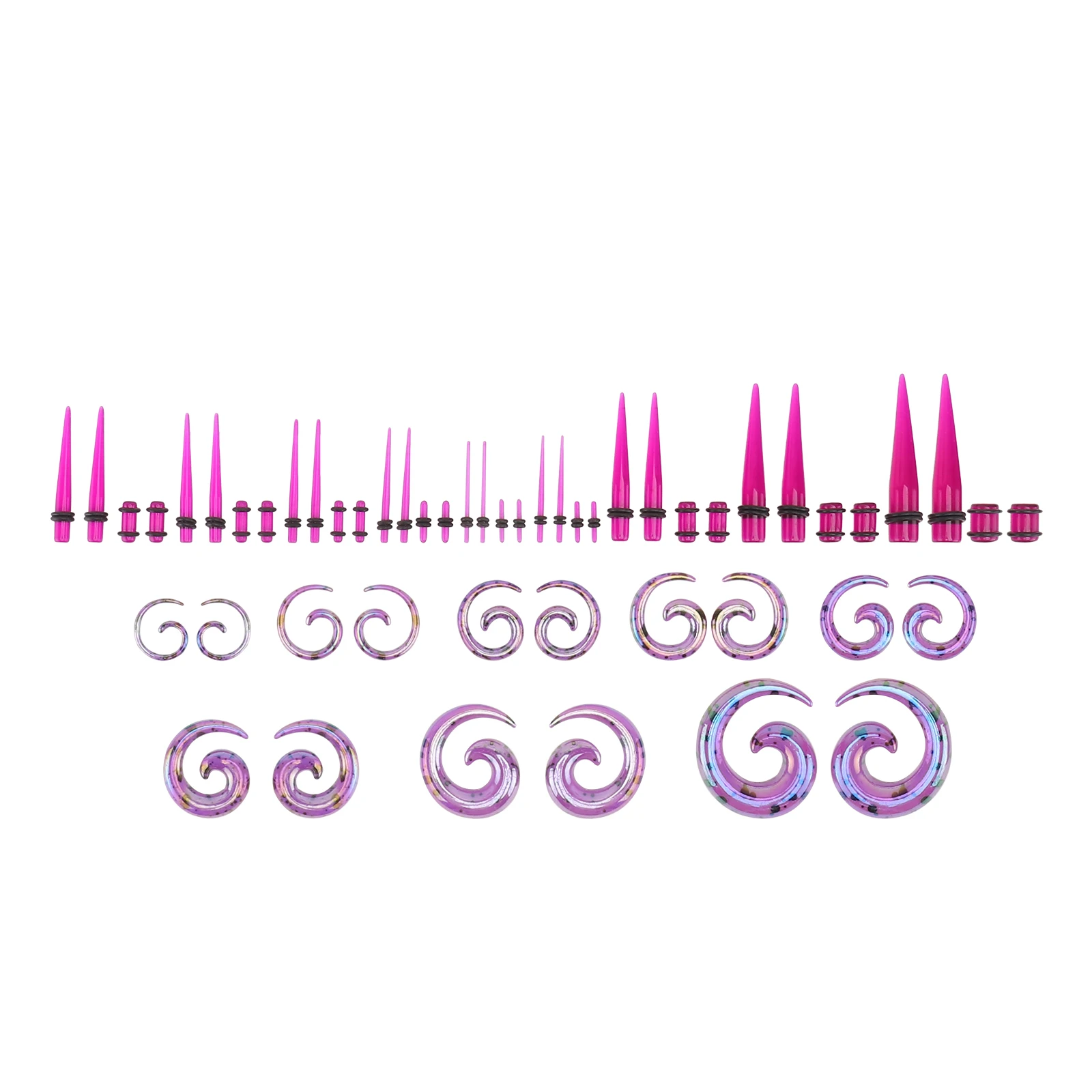 Spiral Cone Ear Expander Kit Creative Stretcher Stylish Ear Decor Fashion Accessory Cool Ornament Gift Body Piercing
Spiral Cone Ear Expander Kit Creative Stretcher Stylish Ear Decor Fashion Accessory Cool Ornament Gift Body Piercing