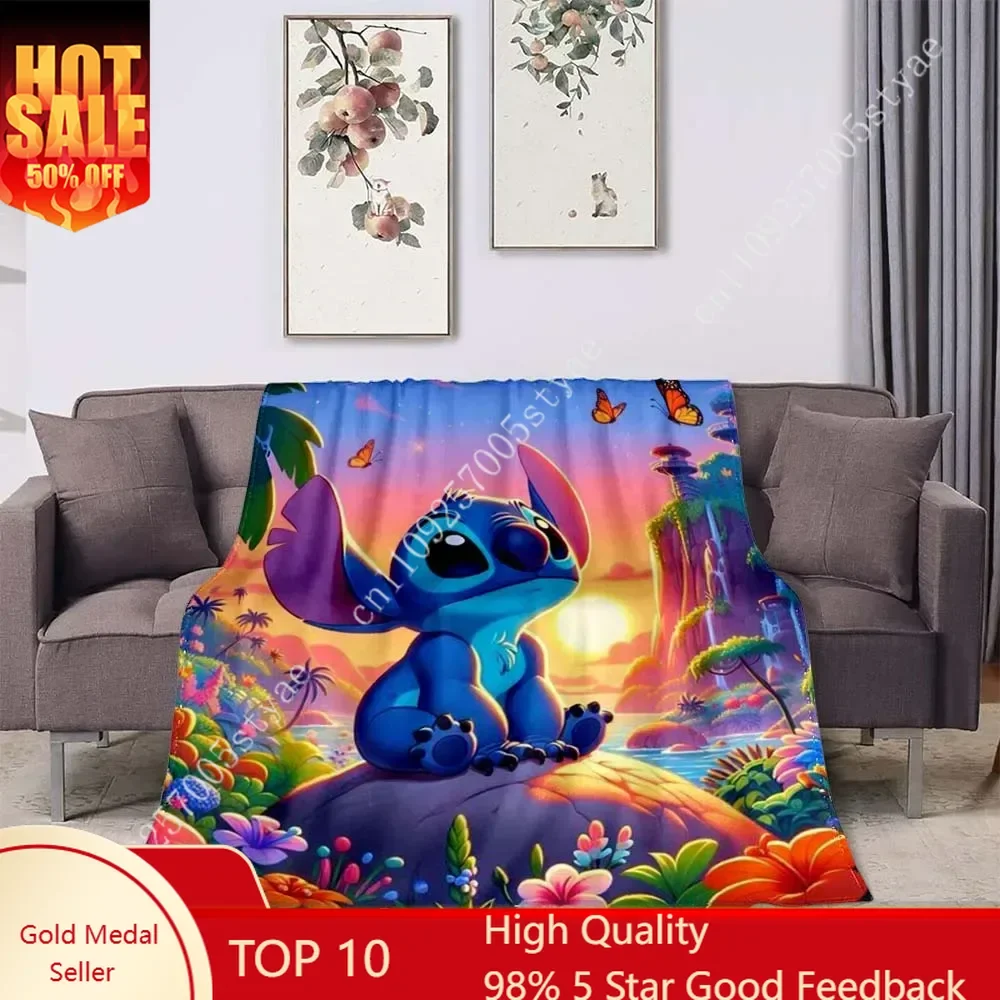 Stich Blankets Disney Cartoon Plush Blanket Soft Indoor Decoration Child Holiday Party Boy Girl Gifts Warm Custom Quilt
Stich Blankets Disney Cartoon Plush Blanket Soft Indoor Decoration Child Holiday Party Boy Girl Gifts Warm Custom Quilt