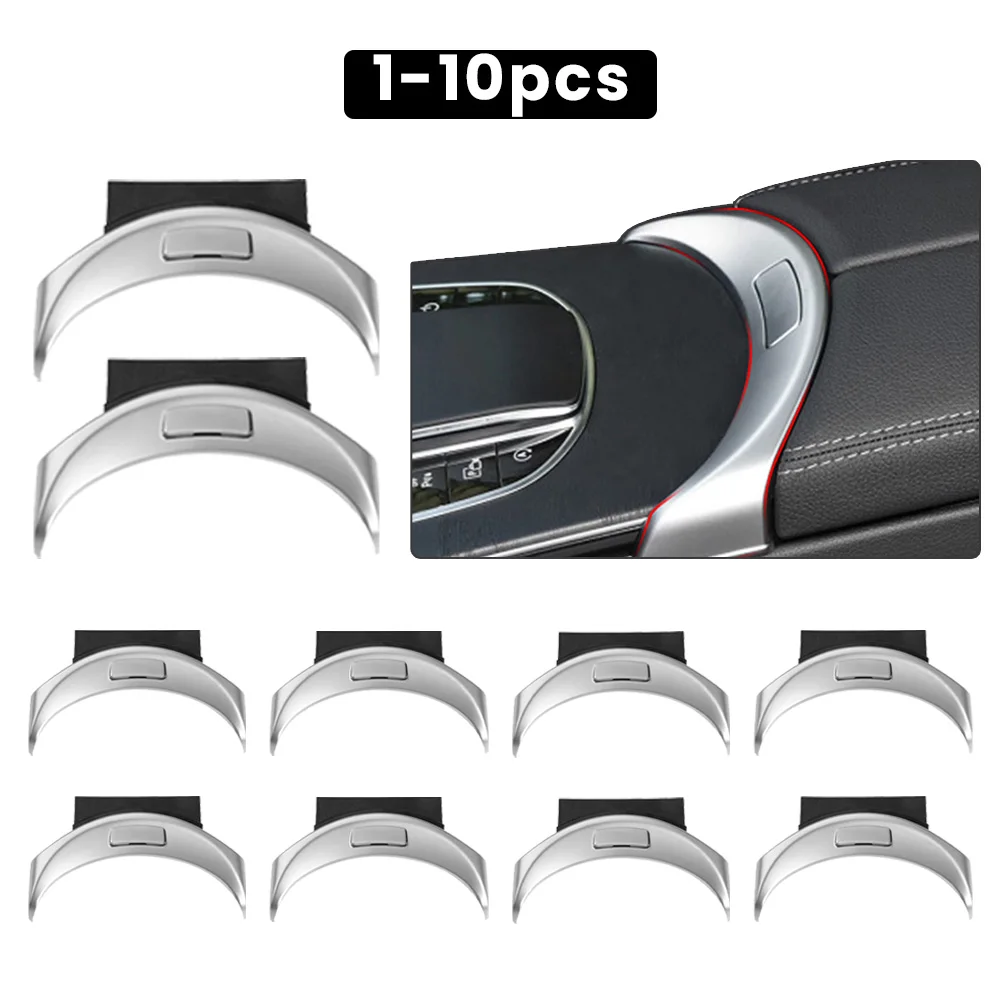 Chrome Silver Console Armrest Cover Switch Button Center Console Armrest Switch Button Trim for Mercedes Benz W205 W253 15-20
Chrome Silver Console Armrest Cover Switch Button Center Console Armrest Switch Button Trim for Mercedes Benz W205 W253 15-20