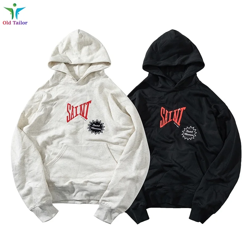 Heavy 25SS SAINT Pullover Hoodie Sweatshirt High Quality Autumn Winter Clothing Printed Embroidery Mens Womens Loose Hoodie
Heavy 25SS SAINT Pullover Hoodie Sweatshirt High Quality Autumn Winter Clothing Printed Embroidery Mens Womens Loose Hoodie