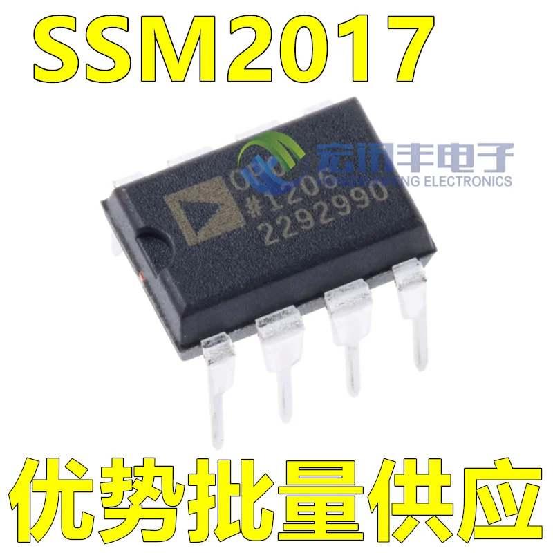 5 шт./новей импортный разъем аудиоусилителя SSM2017P SSM2017 DIP-8, доступен на складе
5 шт./новей импортный разъем аудиоусилителя SSM2017P SSM2017 DIP-8, доступен на складе