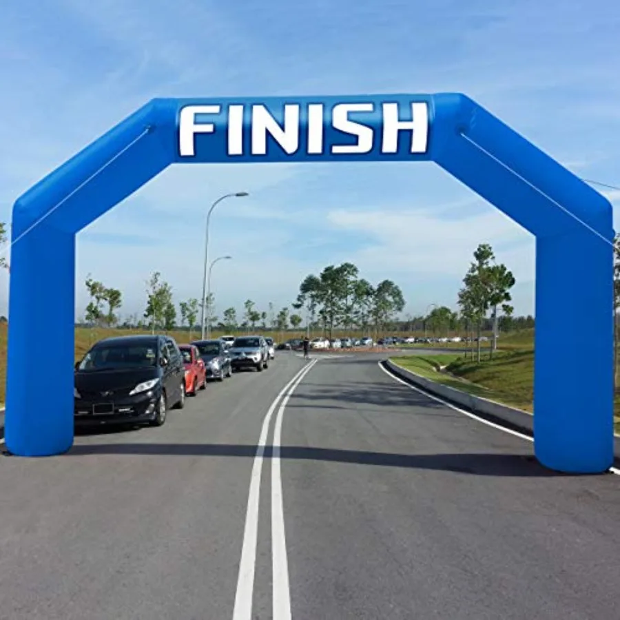 Outdoor inflatable archway for party, 5K race, advertising, school sport; blue PVC material; durable, quick-setup, weather-resi
Outdoor inflatable archway for party, 5K race, advertising, school sport; blue PVC material; durable, quick-setup, weather-resi