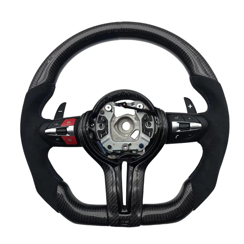Прочный в использовании руль из углеродного волокна M Performance для BMW F10 F30 F90 F01 F02 F12 F13 автомобиля
Прочный в использовании руль из углеродного волокна M Performance для BMW F10 F30 F90 F01 F02 F12 F13 автомобиля