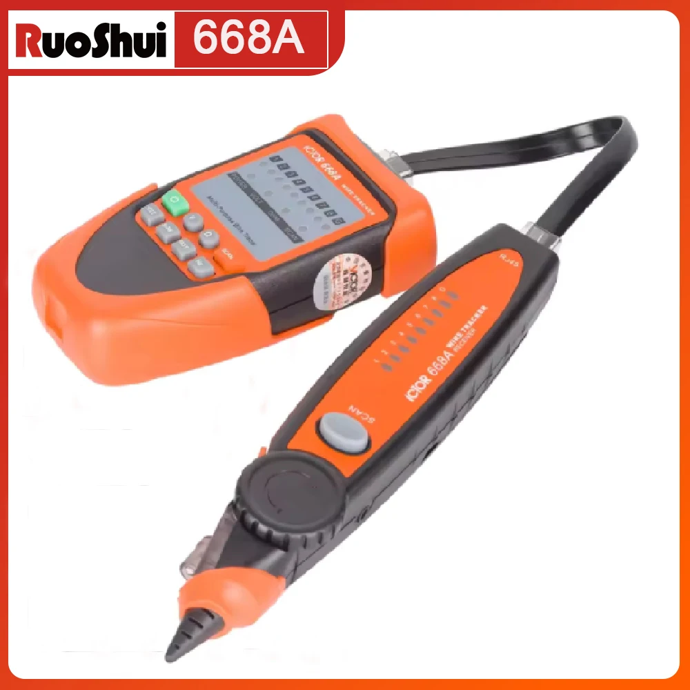 VICTOR LAN Network Cable Tester Cat5 Cat6 UTP STP Ethernet Network Tracker Wire Finder Telephone Wire Diagnose Tone Tool Kit
VICTOR LAN Network Cable Tester Cat5 Cat6 UTP STP Ethernet Network Tracker Wire Finder Telephone Wire Diagnose Tone Tool Kit