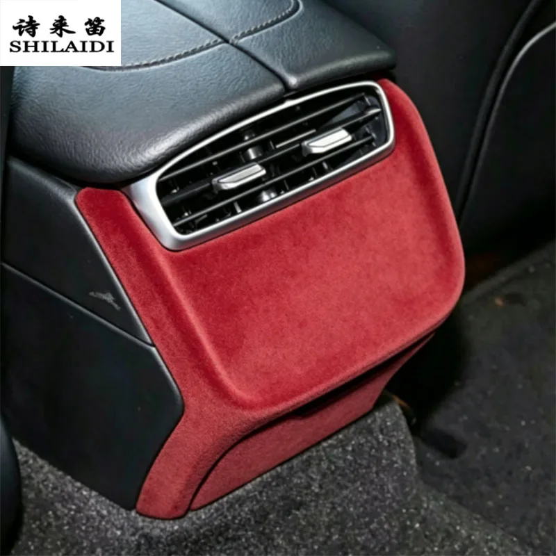Suede leather For Mercedes Benz EQE SUV 2022-2026 Car Rear Air Vent outlet Anti-Kick Sticker Stowing Tidying Armrest Gear Trim
Suede leather For Mercedes Benz EQE SUV 2022-2026 Car Rear Air Vent outlet Anti-Kick Sticker Stowing Tidying Armrest Gear Trim
