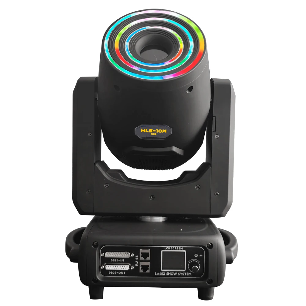 New Arrival 10W RGB Laser Moving Lights Cartoon Animation Effect Support ILDA DMX512 Control Wedding Lighting DJ Led Light
New Arrival 10W RGB Laser Moving Lights Cartoon Animation Effect Support ILDA DMX512 Control Wedding Lighting DJ Led Light