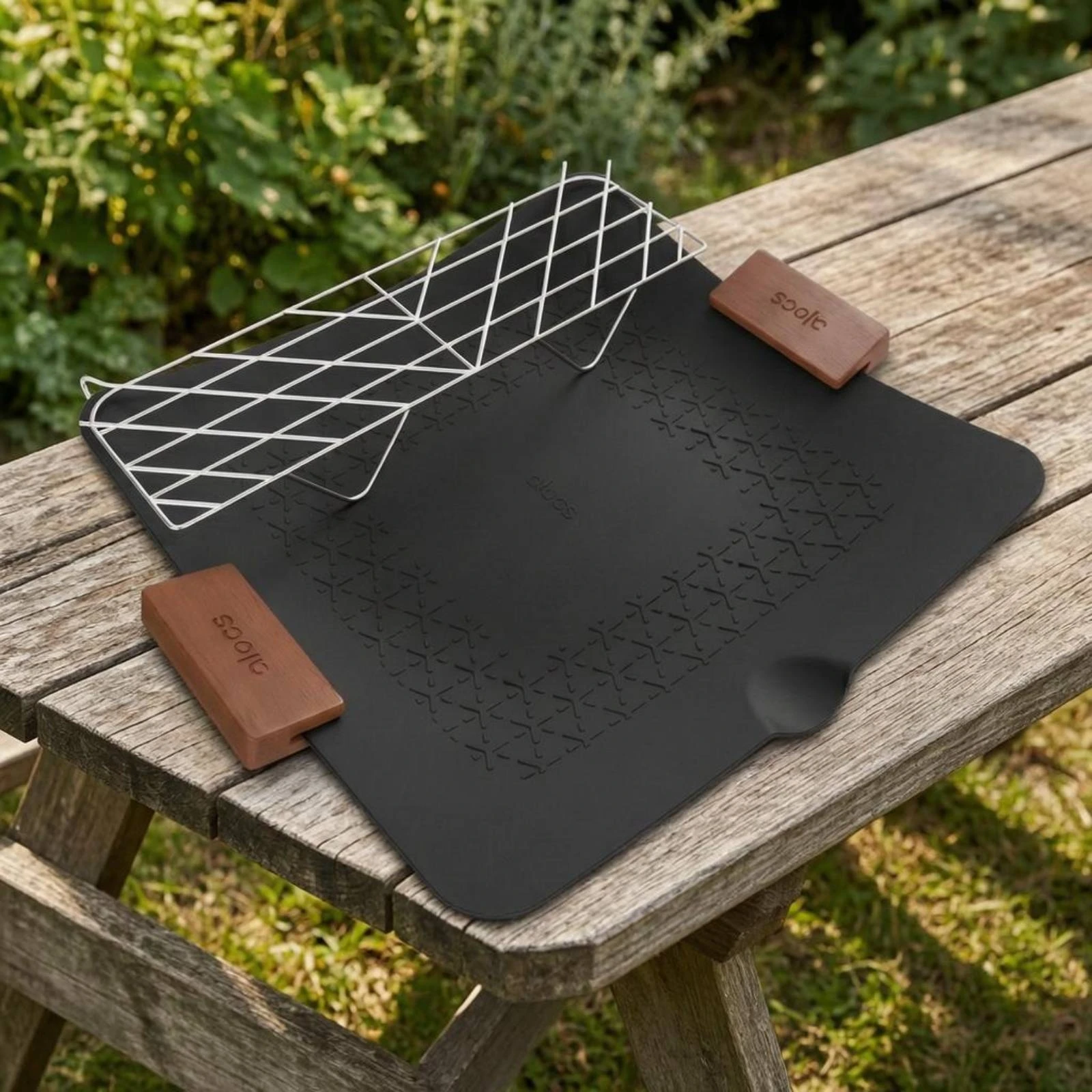 Camping Grill Pan Cassette Cooktop Compatible Nonstick Grill Pan Cookware Compact Even Heating for Outdoor, Home
Camping Grill Pan Cassette Cooktop Compatible Nonstick Grill Pan Cookware Compact Even Heating for Outdoor, Home